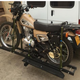 HITCH MOUNT MOTOCYCLE CARRIER/MOTORCYCLE RACK